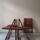 Set de 4 chaises pliantes par Aldo Jacober pour Alberti Bazzani, 1970