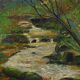 Oil on Canvas "Stream in the Forest", signed A. Markowicz – Early 20th century