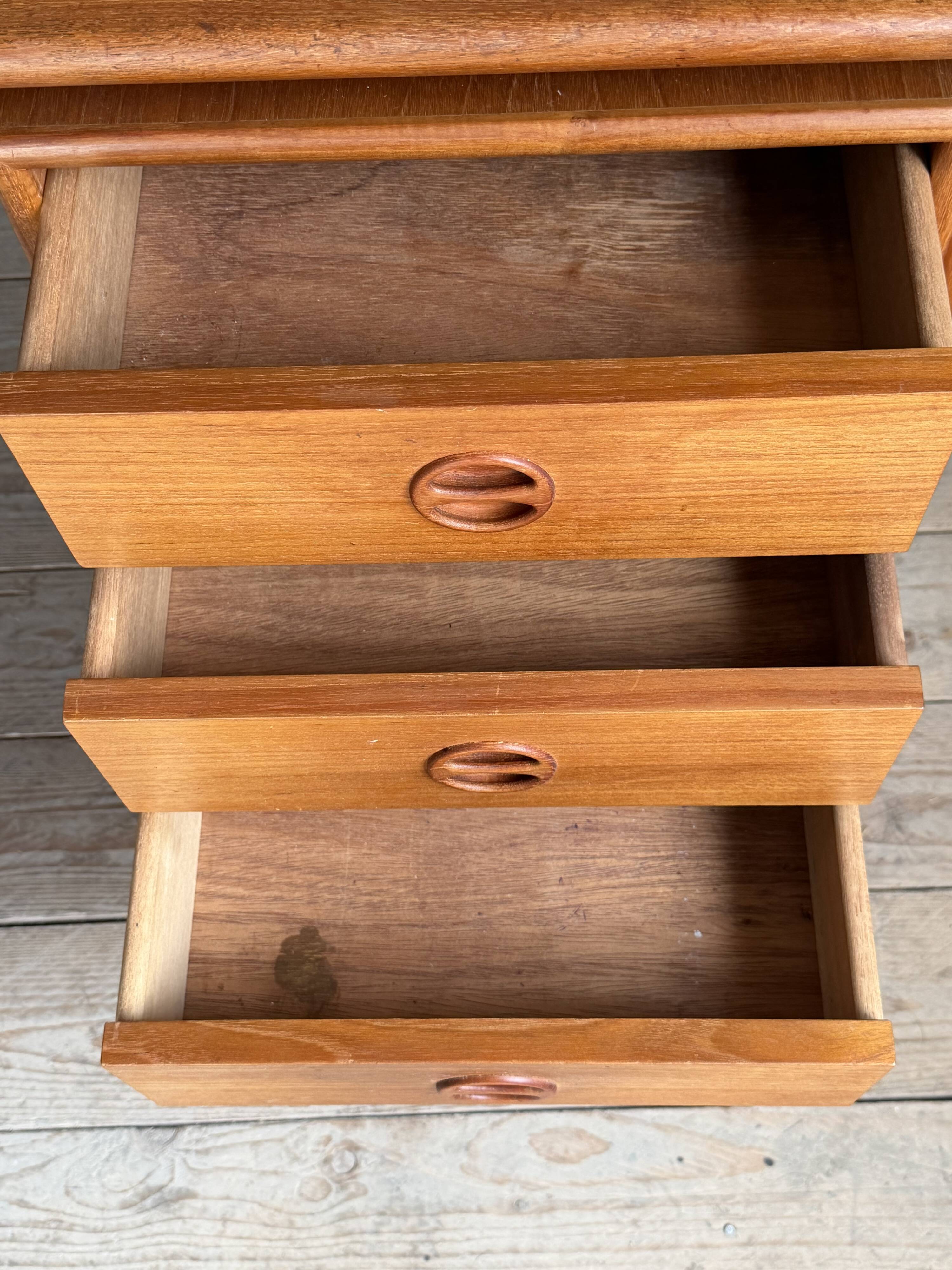 Bureau vintage scandinave teck,  Danemark