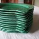 Service to Sarreguemines Green fish, plates dish and sauce