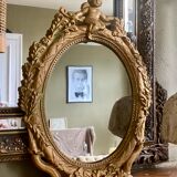 Gilded plaster frame