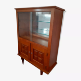 Sideboard showcase solid wood square pattern