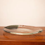 Murano glass catchall dish by Aureliano Toso for Leucos, 1960