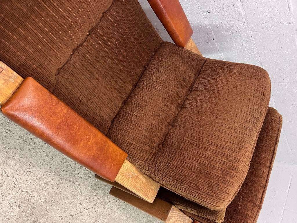 Ensemble de 2 fauteuils vintage / fauteuils club / fauteuils vintage