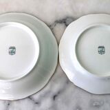 Plate service for 8 in Sologne porcelain