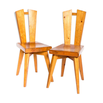 Paire de chaises Christian Durupt