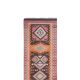Vintage Turkish hallway rug 98x458 cm