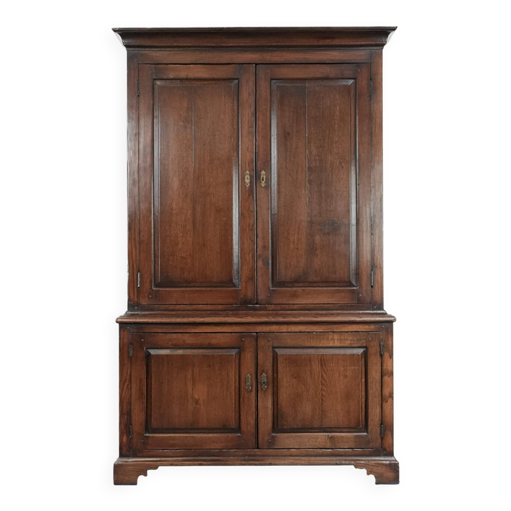 Armoire/ buffet anglais du XVIIIe siècle en chêne.