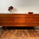Mid century retro vintage rosewood sideboard by Alfred Cox 1960s