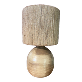 Vintage stoneware lamp