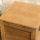 Small antique wooden chest – sandblasted