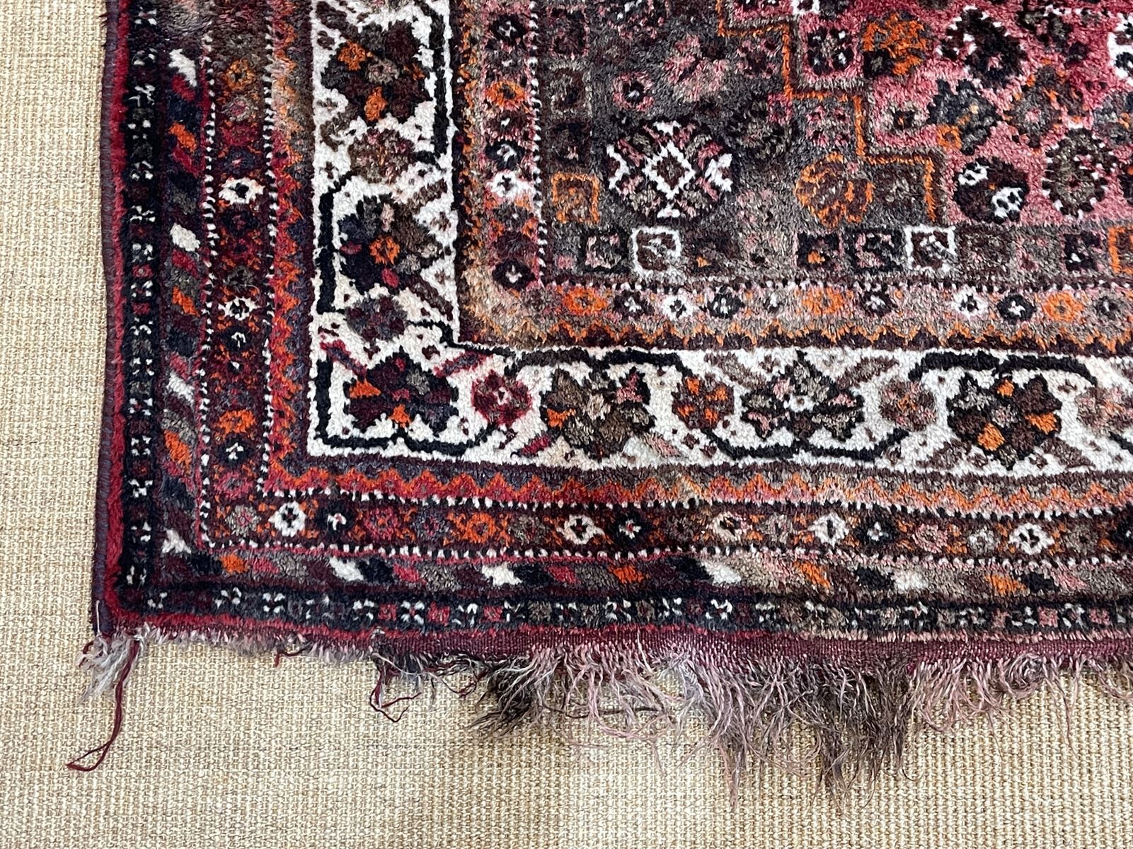 Handmade Moroccan wool rug, 210x170 cm