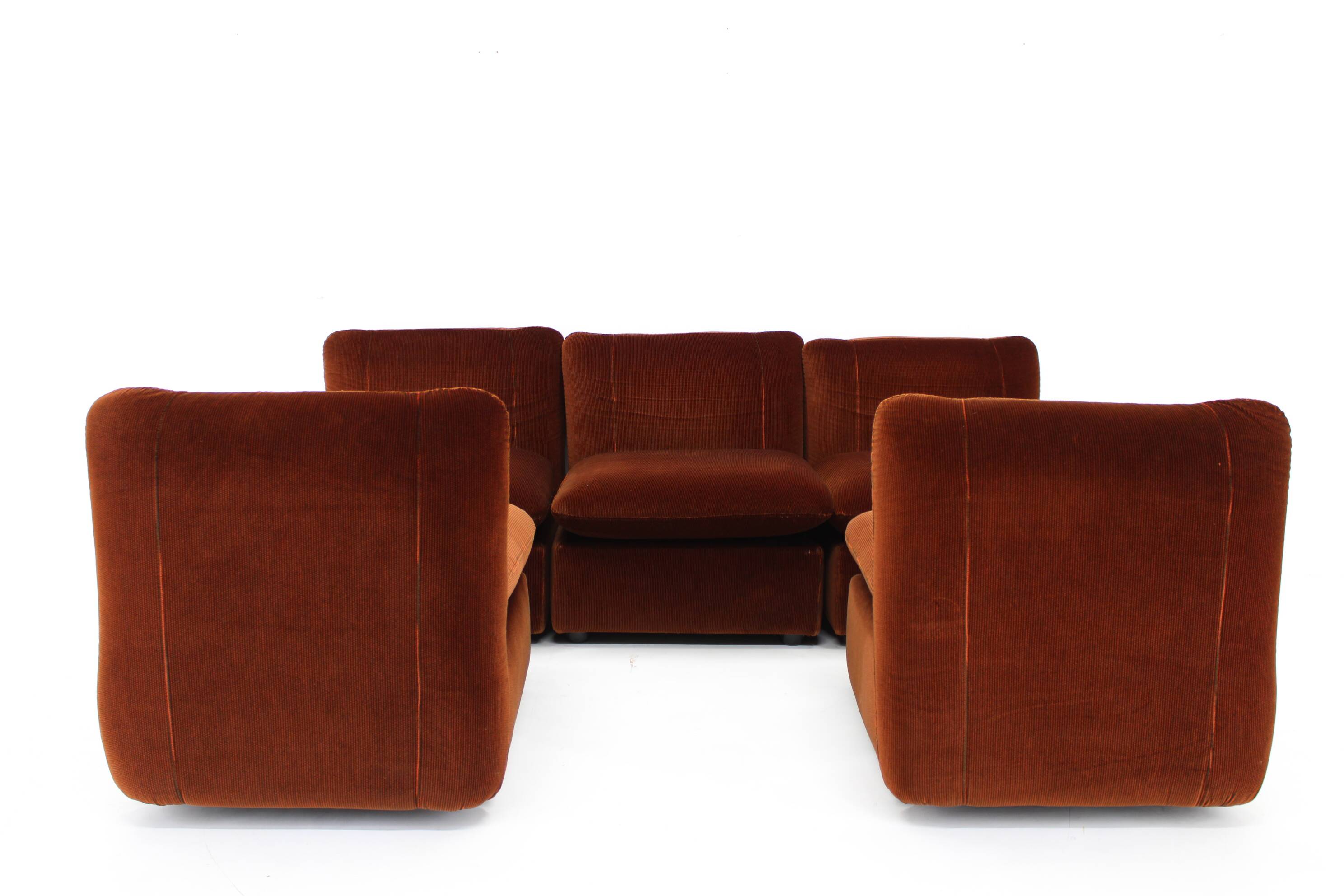 1970s Modular Sofa or Chairs ,Italy