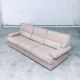 Mid-Century Modern Boucle 3-Seater Sofa, Italy, 1970s