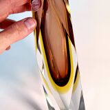 Sommerso Murano Three-Layer Vase – 1970s