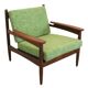 vintage mid century teak Fauteuil 'Rozendaal'