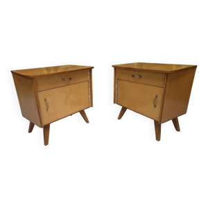 Paire de chevet vintage