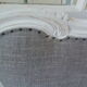 Old headboard of 160 Louis XV style