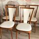 Set of 5 Baumann Palma model chairs, from the 60s/70s