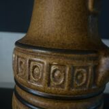 W Germany ochre ceramic vase.