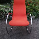 Rocking chair S 826, designed by U. Böhme, Thonet, 1970s