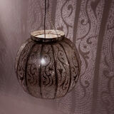 Openwork pendant lamp