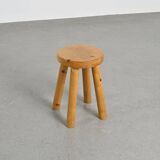 Stool by Charlotte Perriand for Les Arcs 1600, circa 1965