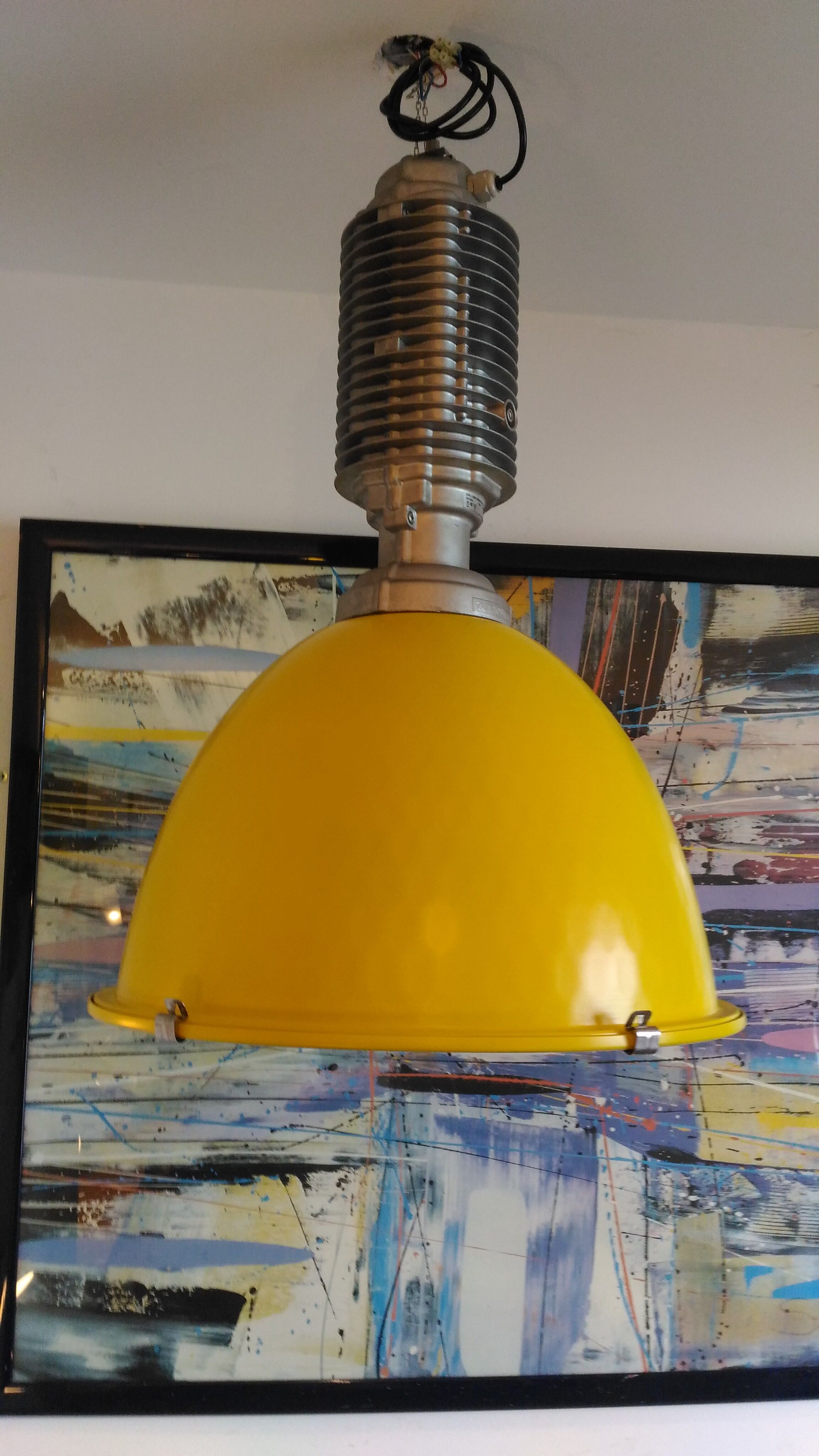 Suspension industriel de Charles Keller reconditionnée