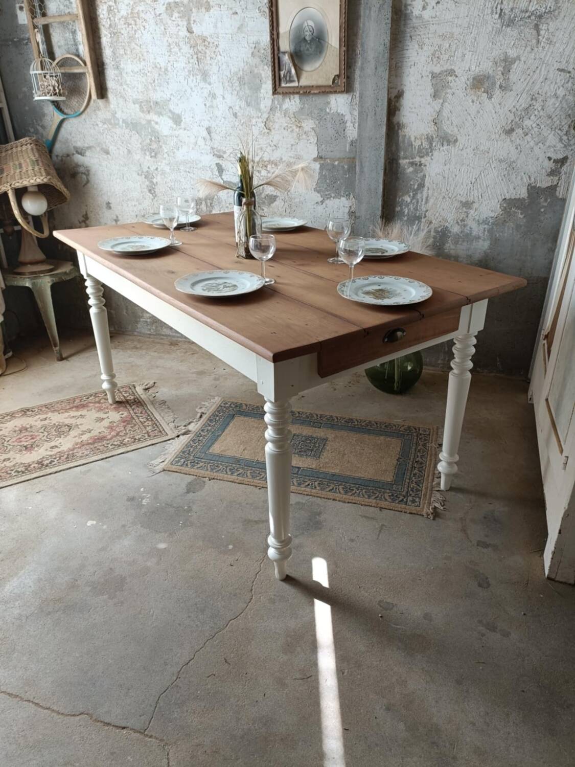 Farmhouse table