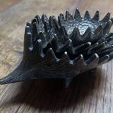 Walter Bosse / Herta Baller — Patinated brass - 4 nesting hedgehogs - 195