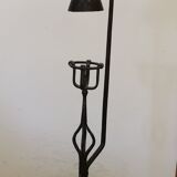 Medieval candelabra in wring iron