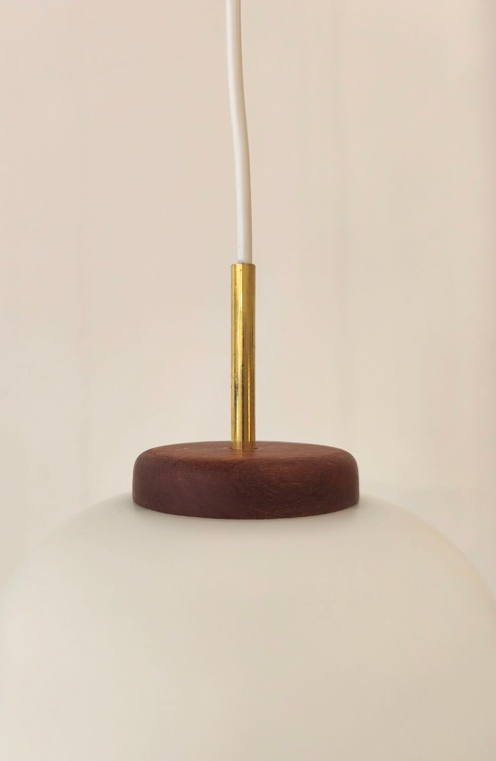 Scandinavian design pendant by Bent Karlby, Lyfa edition, 1960.