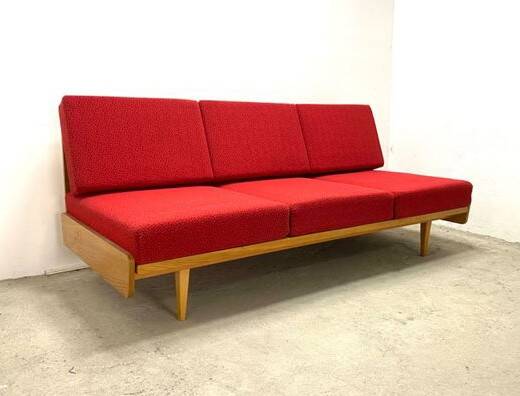 Daybed sofa by Interier Prahà, Vintage Czech 1960s