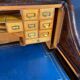 American roll-top desk, solid oak, Czechoslovakia, 1930s