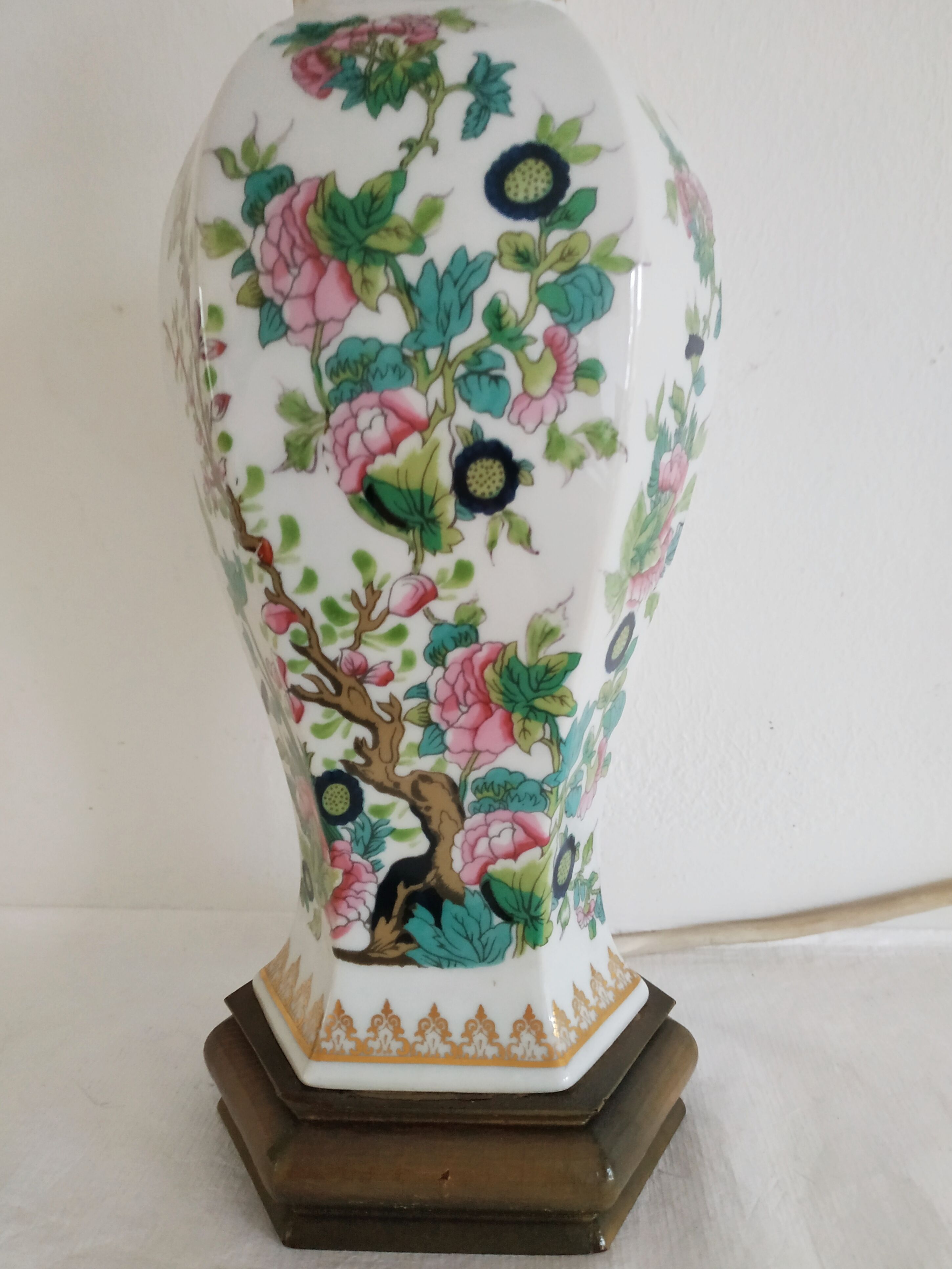 China porcelain lamp foot