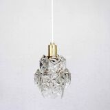 Suspension en cristal et laiton Kinkeldey