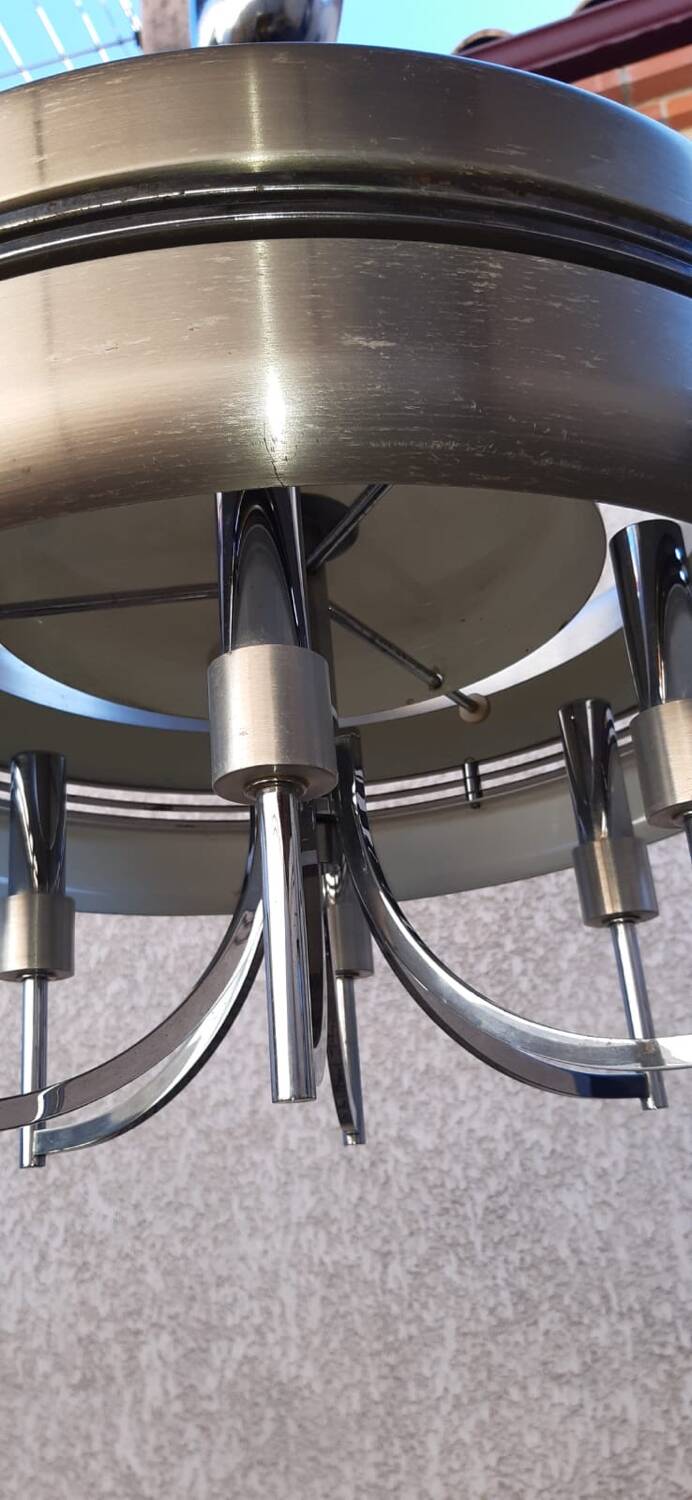 Vintage Space Chandelier from the 70s