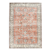 8x12 Persian Red & Blue Floral Persian Rug, Rugs For Living Room, 260x366Cm