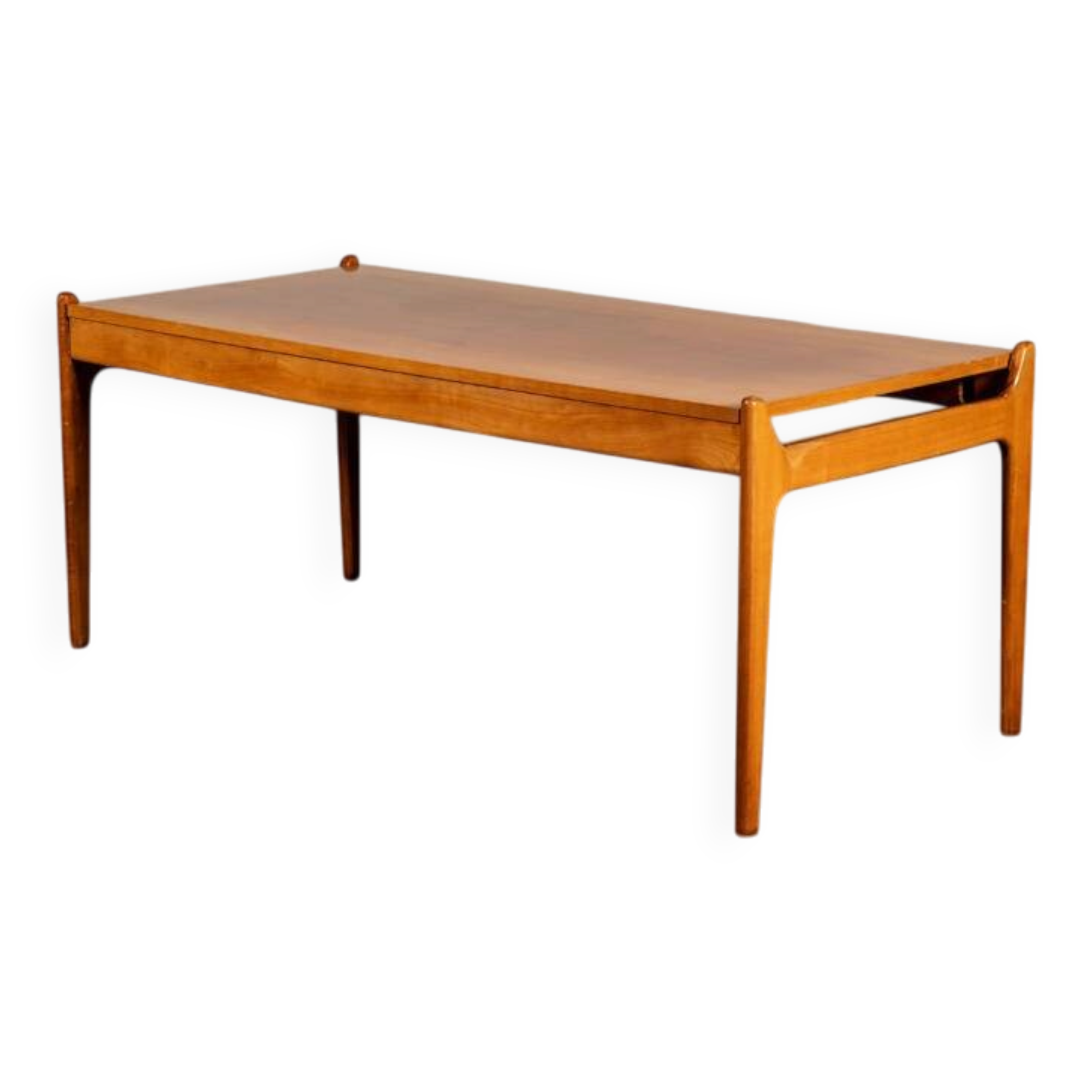 Large teak coffee table