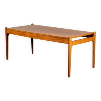 Large teak coffee table