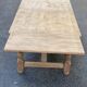 Renovated 19th-century oak extendable farmhouse dining table 160-240cm