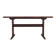Table en acajou, design danois, années 1990, fabricant : Skovby