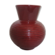 Burgundy vase