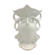Porcelain vase, church vase, bridal vase, white.