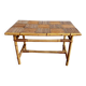 Split bamboo coffee table, 1960s