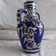 Small blue vase