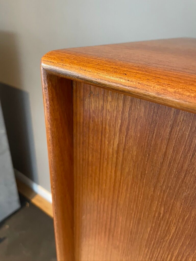 Scandinavian teak bar sideboard by Bernhard Pedersen for Samcom