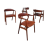 Lot de 4 chaises par Thomas Harlev pour Farstrup Stolefabrik