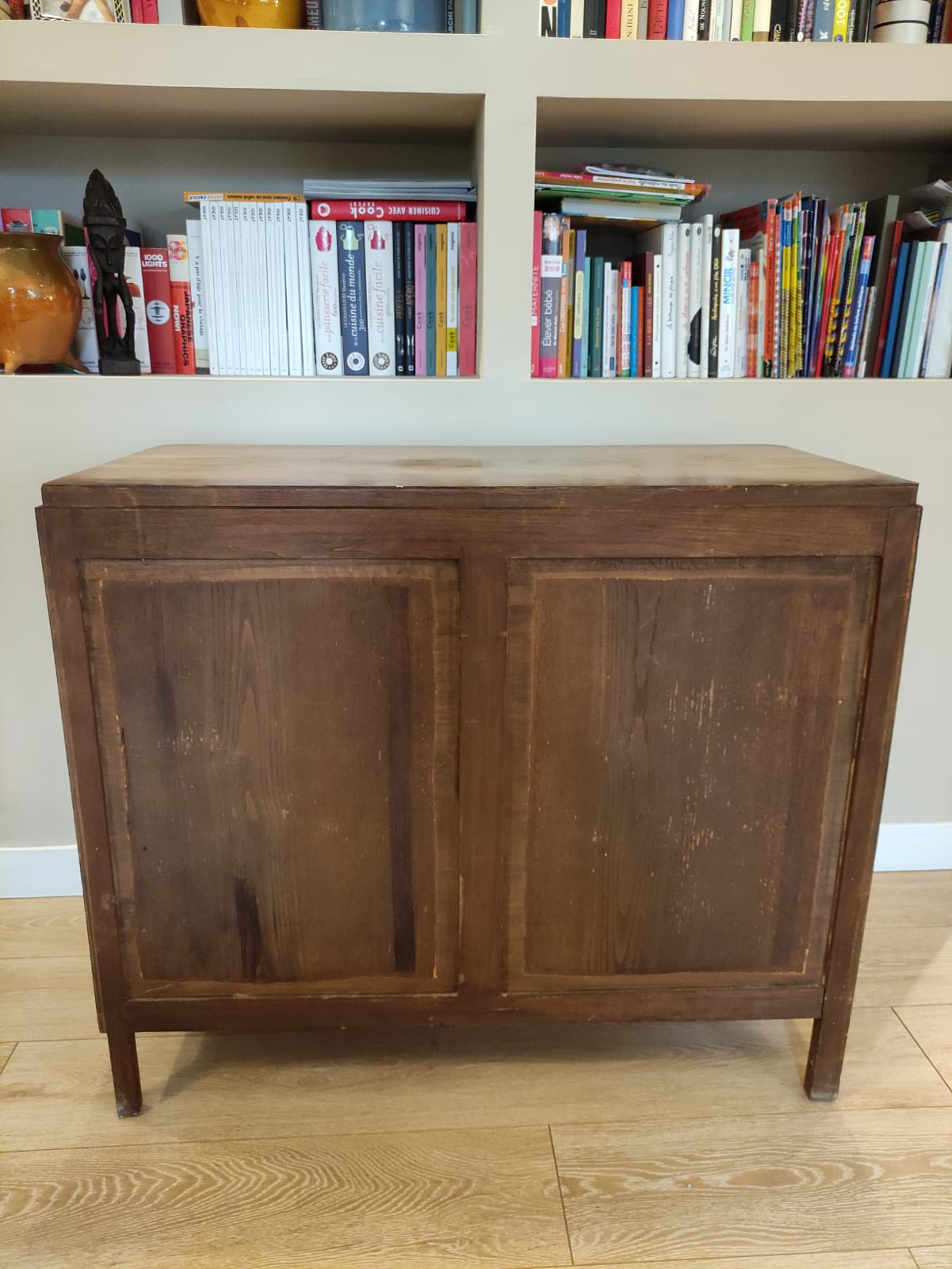 Art deco chest of drawers varnished 1920