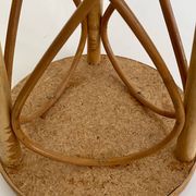 Rattan side table, 1960s